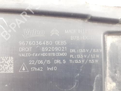 Used Right daytime light Right daytime light CITROËN C4 Grand Picasso II (DA_, DE_) [2013-2026] 31944380 31944380