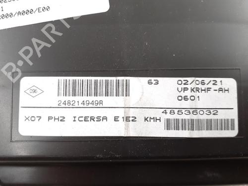 Instrument cluster RENAULT TWINGO III (BCM_, BCA_) 1.0 SCe 65 (BCMJ) | BP24787835C47 