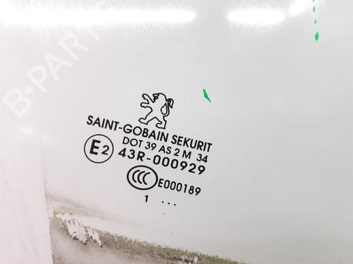 Front right door window PEUGEOT 5008 (0U_, 0E_) 1.6 HDi | BP24790334C19 