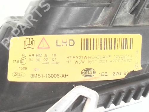 Left headlight FORD FOCUS C-MAX (DM2) 1.8 TDCi | BP24782180C28 