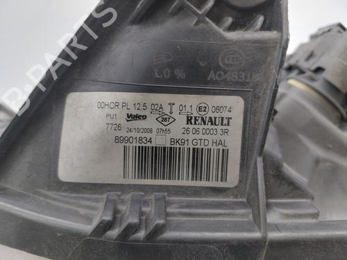 Left headlight RENAULT LAGUNA III (BT0/1) 2.0 dCi (BT07, BT0J, BT14, BT1A, BT1S) | BP35810673C28 - Image 4