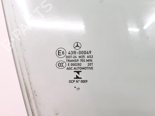 Used Front right door window Front right door window MERCEDES-BENZ A-CLASS (W176) A 200 (176.043) (156 hp) 24796373 24796373