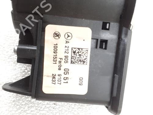 Used Headlight switch Headlight switch MERCEDES-BENZ A-CLASS (W176) A 200 CDI / d (176.008) (136 hp) 24772897 24772897