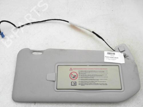 Used Right sun visor CITROËN C4 II (NC_) 1.6 HDi 90 (92 hp) 24776475