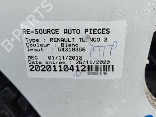 Left sun visor RENAULT TWINGO III (BCM_, BCA_) 0.9 TCe 90 (BCM9, BCM2) | BP24779045I1  - Image 12