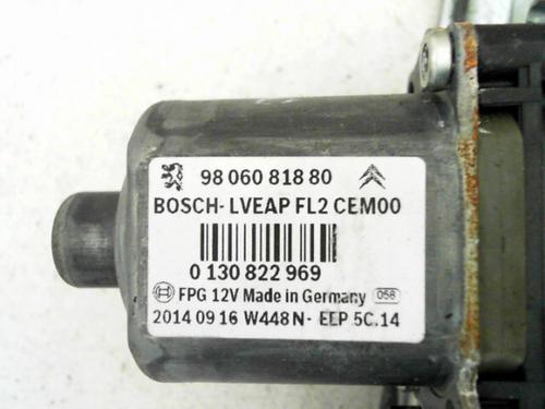 Used Front left window mechanism PEUGEOT 208 I (CA_, CC_) 1.6 HDi (92 hp) 24778424