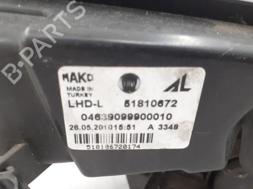Left headlight FIAT DOBLO Cargo (263_) 1.6 D Multijet (263WXD1B, 263WXR1B, 263WXX1B, 263ZXD1B,... | BP32109498C28 - Image 2