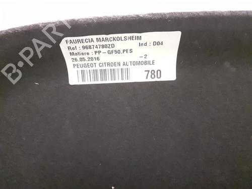 Rear parcel shelf CITROËN C4 II (NC_) 1.2 THP 110 (NCHNZ6, NCHNV6) | BP24798410C85 