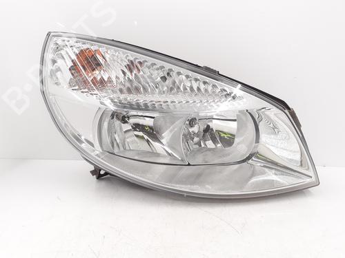 Used Right headlight RENAULT SCÉNIC II (JM0/1_) 1.5 dCi (JM02, JM13) (101 hp) 31585940