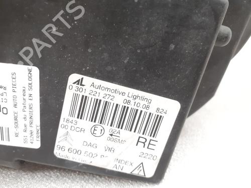 Right headlight CITROËN C6 (TD_) 2.2 HDi | BP24785972C29  - Image 5