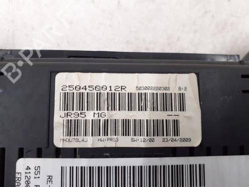 Instrument cluster RENAULT SCÉNIC III (JZ0/1_) 1.5 dCi | BP24783229C47