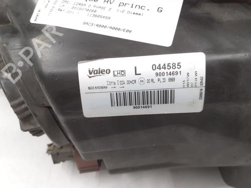 Used Left headlight OPEL CORSA D (S07) 1.3 CDTI (L08, L68) (75 hp) 30170340