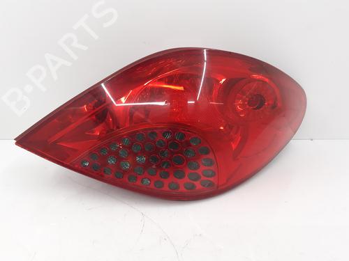 Used Right taillight PEUGEOT 207 (WA_, WC_) 1.6 HDi (90 hp) 30396079