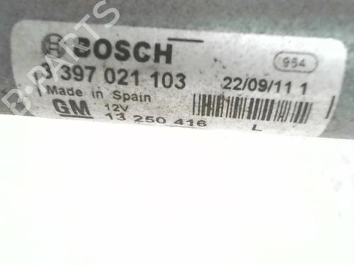 Front wiper motor OPEL MERIVA B MPV (S10) 1.4 (75) | BP24782372M29 