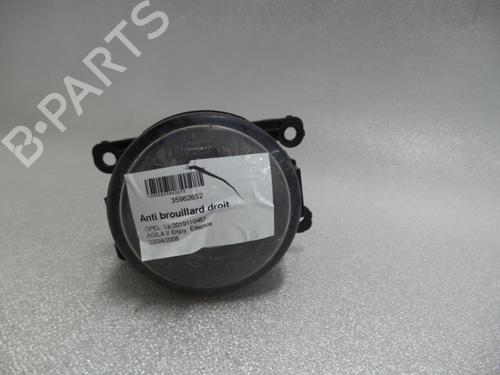Used Right front fog light OPEL AGILA B (H08) 1.2 (F68) (86 hp) 24777045