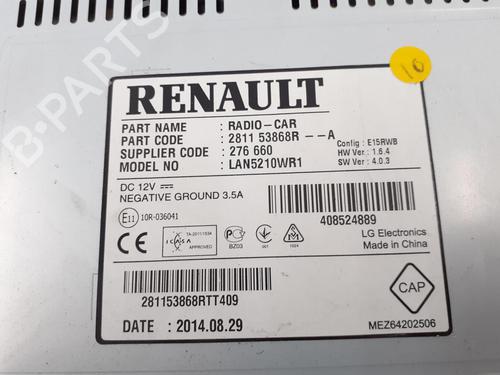 Radio RENAULT CLIO IV (BH_) 1.5 dCi 90 | BP24788693E6