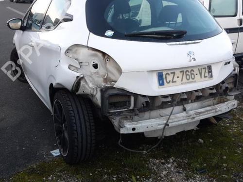 Front left lock PEUGEOT 208 I (CA_, CC_) 1.4 HDi | BP24782528C98