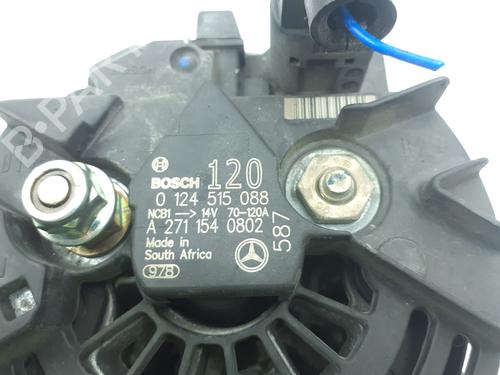 Alternator MERCEDES-BENZ SLK (R171) 200 Kompressor (171.442) | BP24797612M7 