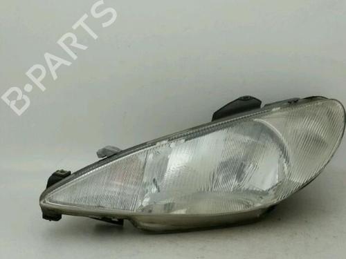 Left headlight PEUGEOT 206 Hatchback (2A/C) 1.9 D | BP24774308C28 