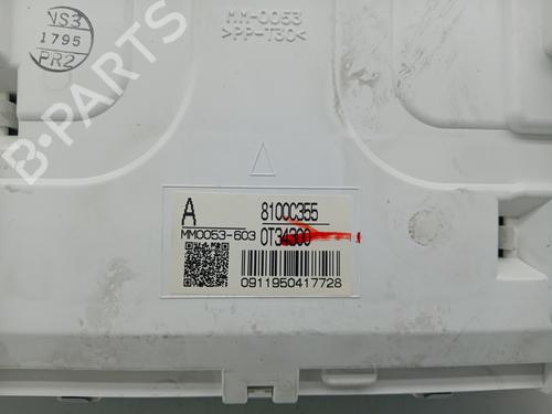 Used Instrument cluster Instrument cluster PEUGEOT 4008 1.6 HDi AWC (114 hp) 34191261 34191261