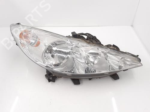 Used Right headlight PEUGEOT 207 (WA_, WC_) 1.6 HDi (90 hp) 30170311
