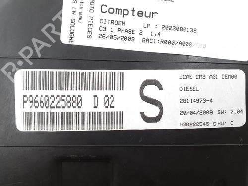 Kombinert Instrument CITROËN C3 I (FC_, FN_) 1.4 HDi | BP24789021C47 