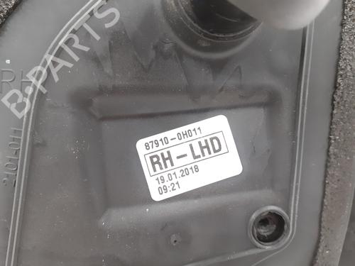 Right mirror PEUGEOT 107 (PM_, PN_) 1.4 HDi | BP27884459C27