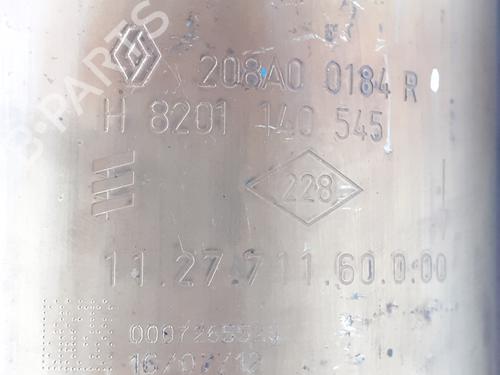 Filtre à particules RENAULT SCÉNIC III (JZ0/1_) 1.5 dCi | BP30776186M81 