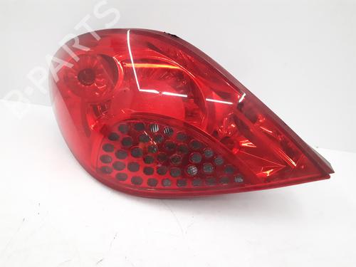 Used Left taillight PEUGEOT 207 (WA_, WC_) 1.6 HDi (90 hp) 30101599