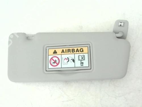 Right sun visor RENAULT TWINGO III (BCM_, BCA_) 0.9 TCe 90 (BCM9, BCM2) | BP24779044I2 
