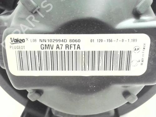 Used Heater blower motor PEUGEOT 207 (WA_, WC_) 1.6 16V VTi (120 hp) 24778562