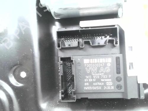 Front left window mechanism VW PASSAT B6 (3C2) 2.0 TDI 16V | BP24781796C22 