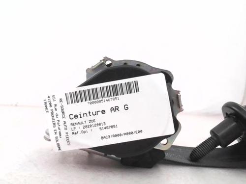 Rear left seatbelt RENAULT ZOE (BFM_) ZOE (BFMC, BFMD) | BP24781196I29 - Image 7
