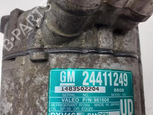 Used AC compressor AC compressor OPEL VECTRA C (Z02) 2.2 DTI 16V (F69) (125 hp) 24787083 24787083