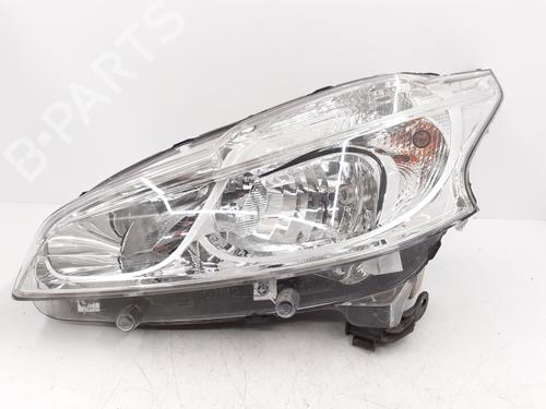 Optica esquerda PEUGEOT 208 I (CA_, CC_) 1.4 HDi (68 hp) 31148074