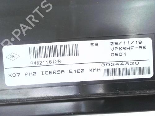 Instrument cluster RENAULT TWINGO III (BCM_, BCA_)  | BP24780690C47 