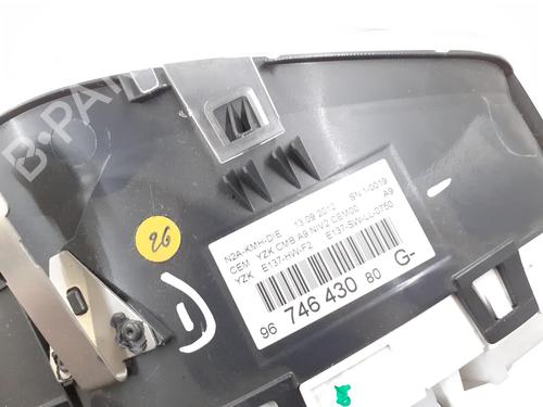 Used Instrument cluster Instrument cluster PEUGEOT 208 I (CA_, CC_) 1.4 HDi (68 hp) 24789068 24789068
