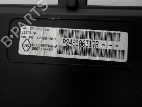 Kombiinstrument RENAULT KANGOO Express (FW0/1_) Z.E. (FW0Z, FW1Z) (60 hp) 24777755