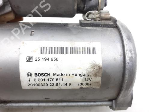 Starter OPEL MOKKA / MOKKA X (J13) 1.4 (_76) | BP24788659M8 - Image 2