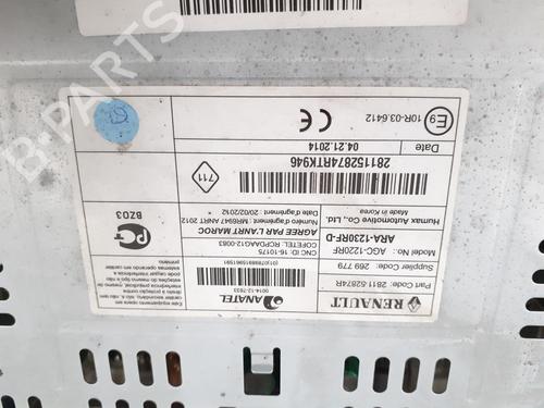 Radio RENAULT CLIO IV (BH_) 1.5 dCi 75 | BP24791377E6 