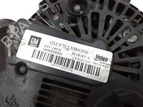 Used Alternator OPEL MERIVA B MPV (S10) 1.6 CDTI (75) (110 hp) 24789619