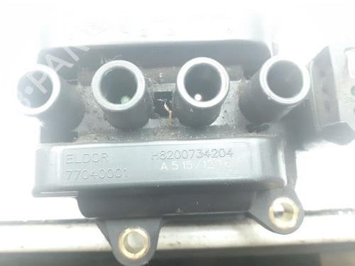 Used Ignition coil Ignition coil RENAULT TWINGO II (CN0_) 1.2 16V (CN04, CN0B) (75 hp) 40200435 40200435