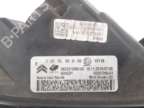 Right daytime light CITROËN C3 III (SX) 1.2 PureTech 82 | BP33841613C103 - Image 3
