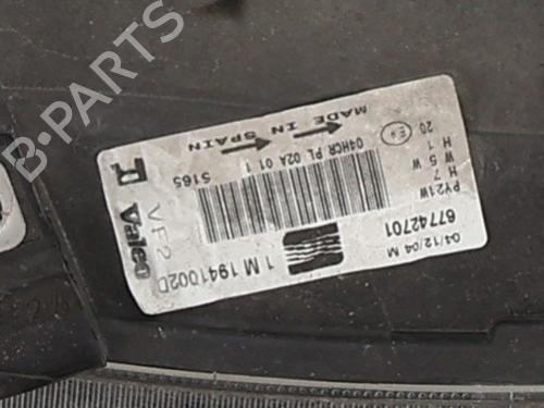 Right headlight SEAT LEON (1M1) 1.6 16 V | BP39698499C29 - Image 2