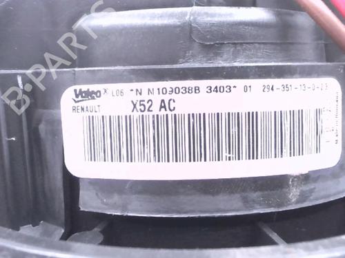 Used Heater blower motor Heater blower motor DACIA SANDERO II TCe 90 (B8M1, B8MA, B8AC) (90 hp) 24782241 24782241