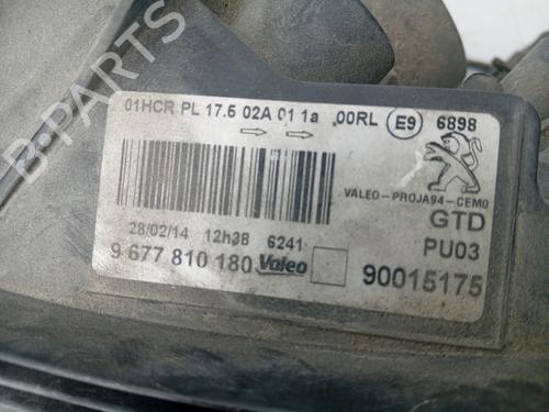 Used Left headlight Left headlight PEUGEOT 2008 I (CU_) 1.6 HDi (92 hp) 33660661 33660661