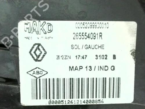 Left taillight RENAULT CLIO IV (BH_) 1.5 dCi 75 | BP24778907C34 