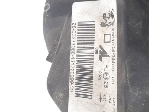 Left headlight PEUGEOT 307 SW (3H) 1.6 HDI 110 | BP25759766C28 