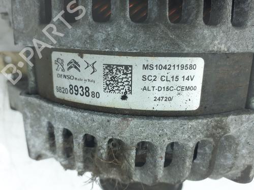 Alternator CITROËN C3 III (SX) 1.5 BlueHDi 100 (SXYHYP, SXYHTU) | BP30110095M7