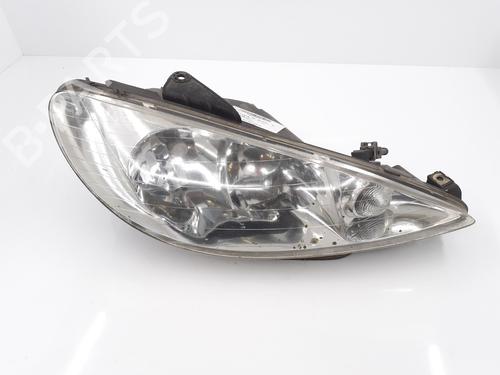 Used Right headlight PEUGEOT 206 Hatchback (2A/C) 1.4 HDi eco 70 (68 hp) 27170769